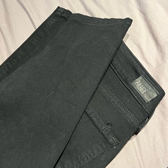 PAIGE high waisted black jeans - Picture 4 of 7